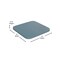 Flash Furniture 4PK Teal-Blue Poly Resin Seats for Stools & Chairs, 4PK 4-JJ-SEA-PL02-CB-GG - alternate 4
